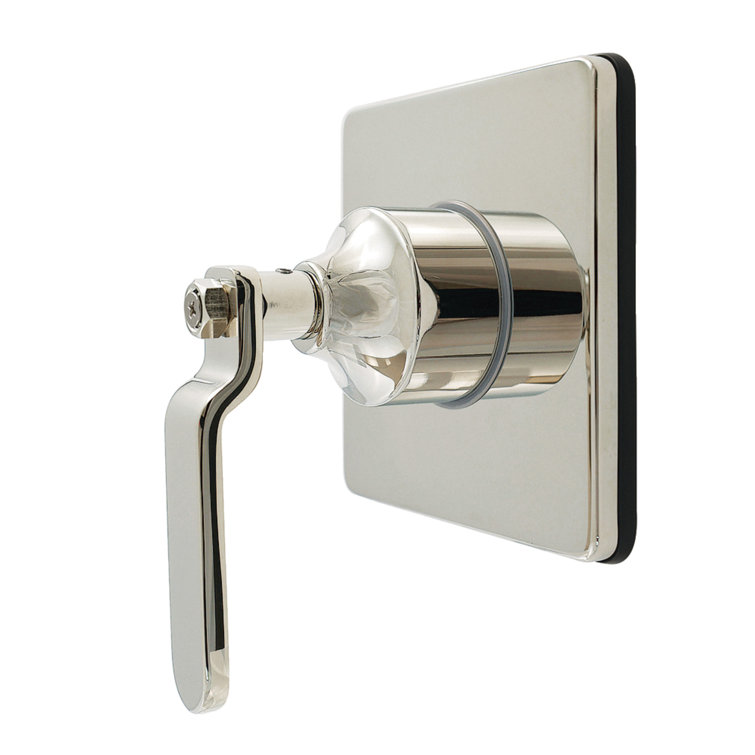 Kingston Brass Whitaker Single-Handle Wall Mount Six-Way Diverter Valve with Trim Kit
