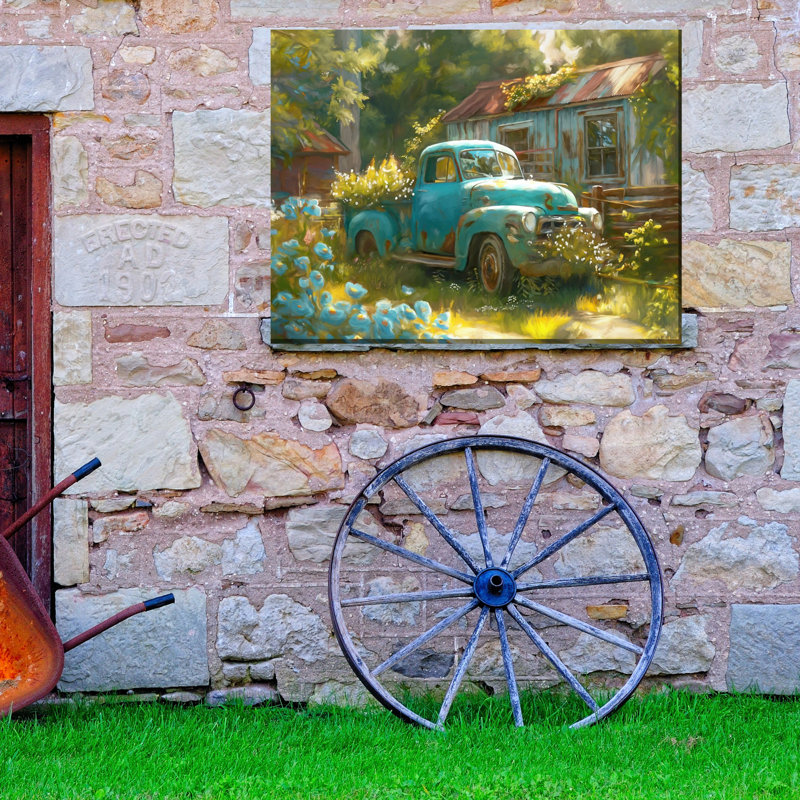 Art sur toile Old Blue