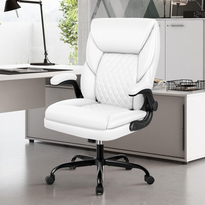 Ergonomic Faux Leather Home Office Chair
