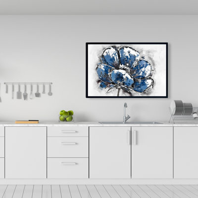 "Petite fleur" sur toile
