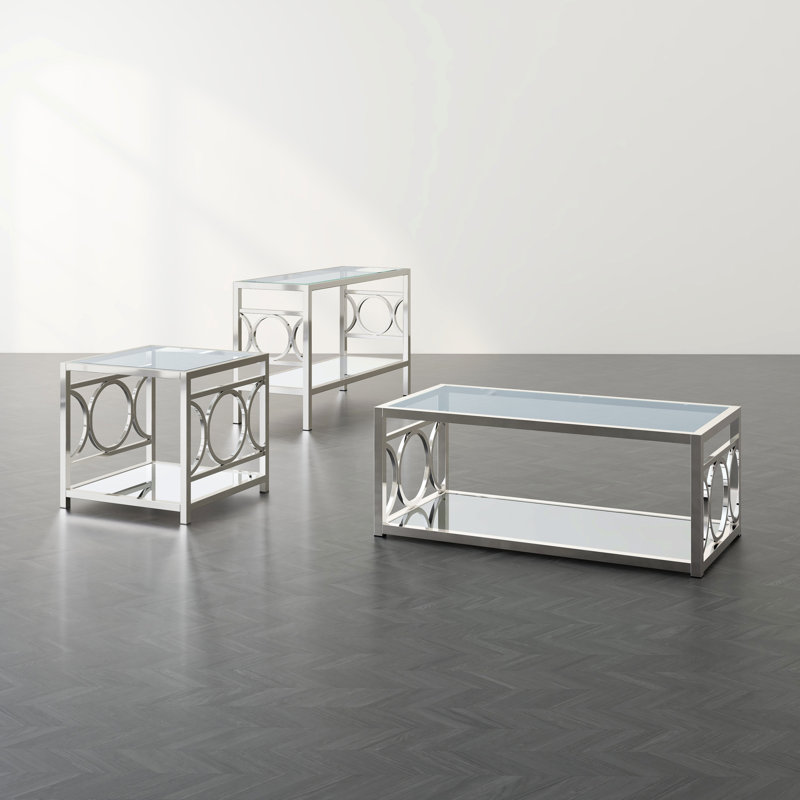 Ensemble de tables basses 3 pièces Dontay
