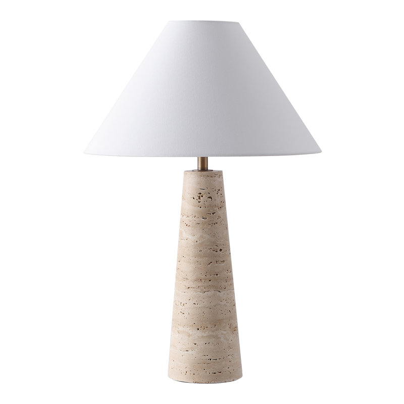 Dante Travertine Table Lamp