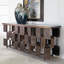 75.5 in. Marble Console Table