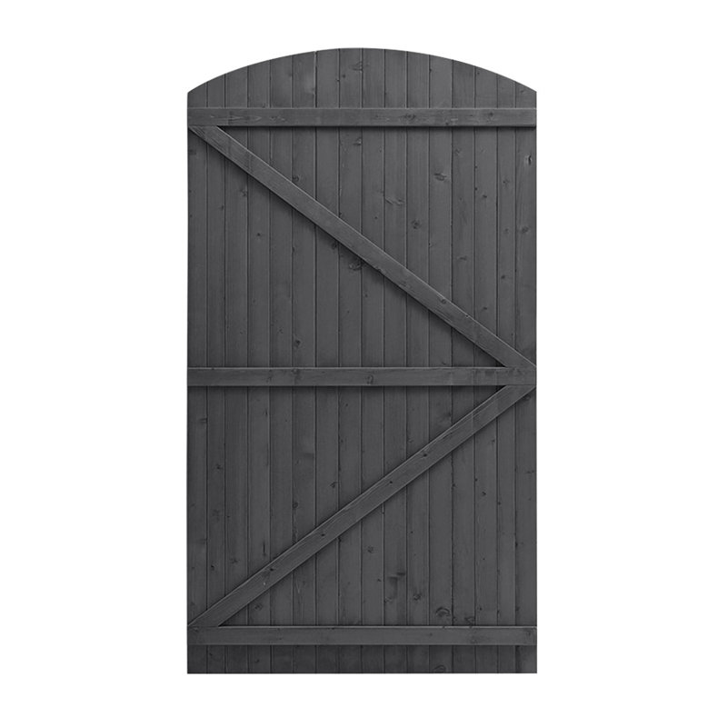 Gate Fencing with 1, 150cm H x 105cm W x 3cm W, Grey