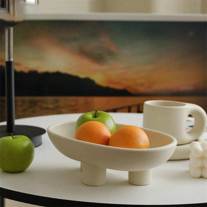 Ebern Designs Ceramic Fruit Basket