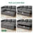 L-Shaped Sleeper Sectional Sofa with Storage-1469023185