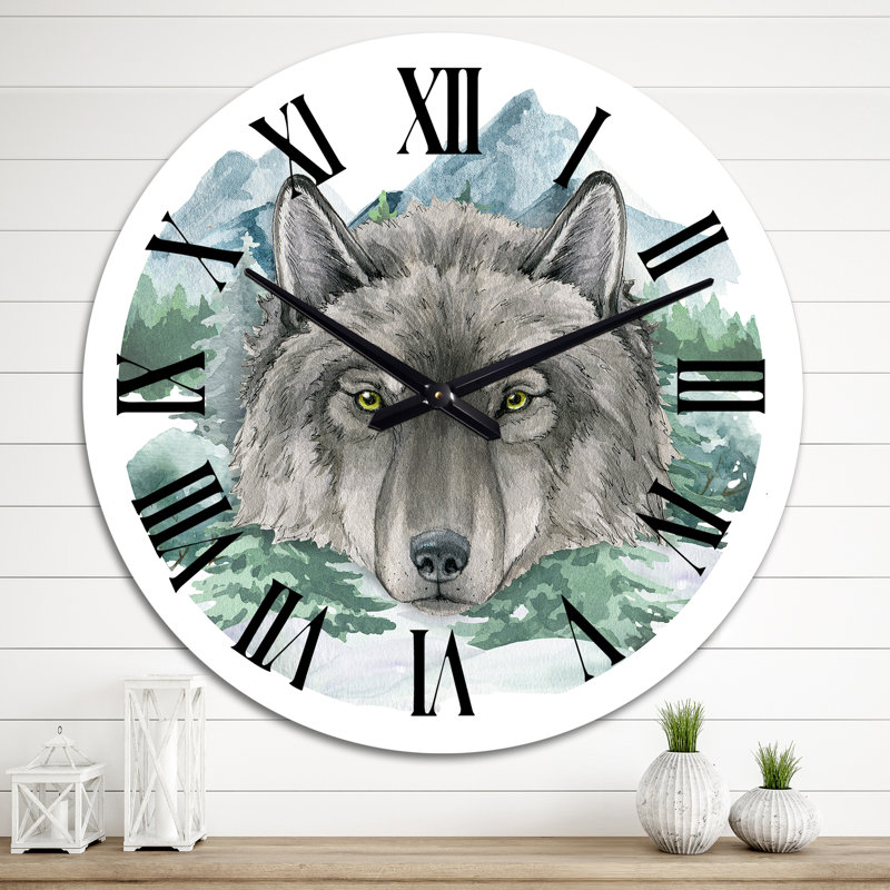 Horloge murale surdimensionnée, Grand