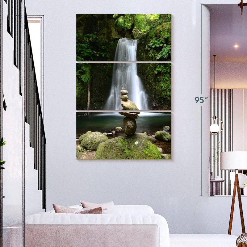 Alvord Salto Do Prego Stone Stack, 65" H x 42" W