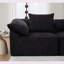 Canapé modulaire en forme de L Boneless de 142 po, sans assemblage, canapé 5 pièces, canapé-lit convertible, canapé entièrement compressé, fauteuils combinés, 5 sièges et repose-pieds, chenille-1053492998