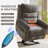 Power Lift Recliner Chair For Elderly With Massage And Heat, Lay Flat Recliner For Big And Tall，Grey-2138929265