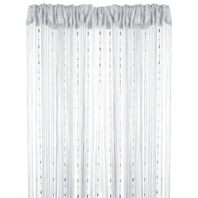 Dharshini Semi Sheer French Door Curtain Single Panel
