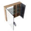 Armoire de salle de bain avec miroir