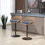 Tabourets pivotants de style moderne à hauteur de comptoir réglable pour chaises de patio extérieures avec repose-pieds-562542650