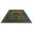 7x10 Green and Blue Turkish Tribal Rug