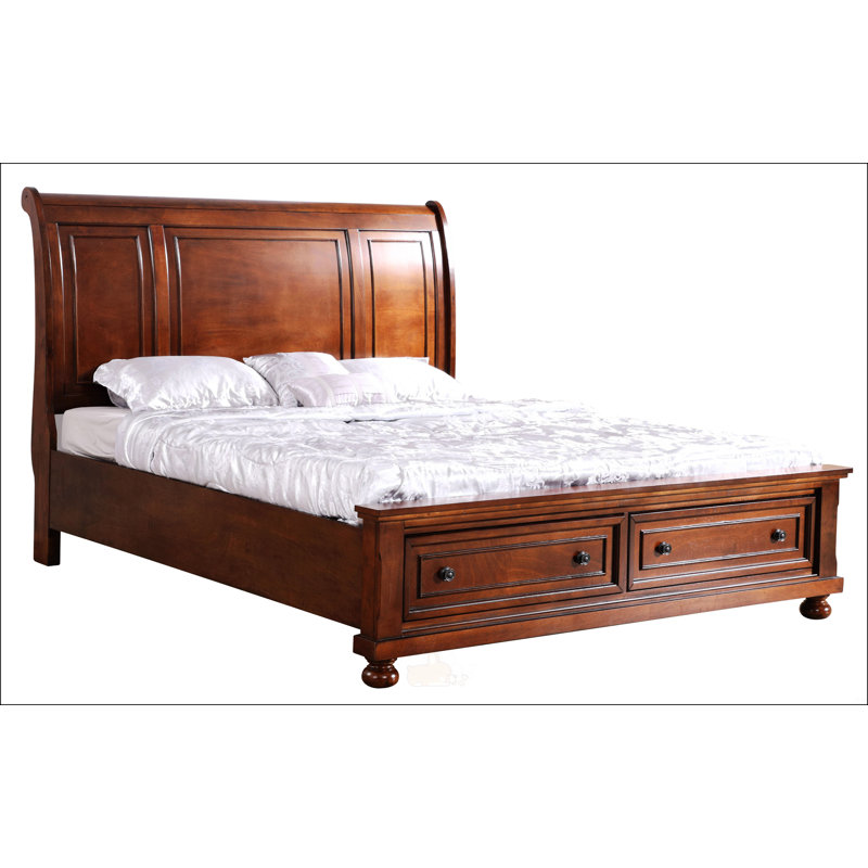Lit charmant, Double, Cerisier