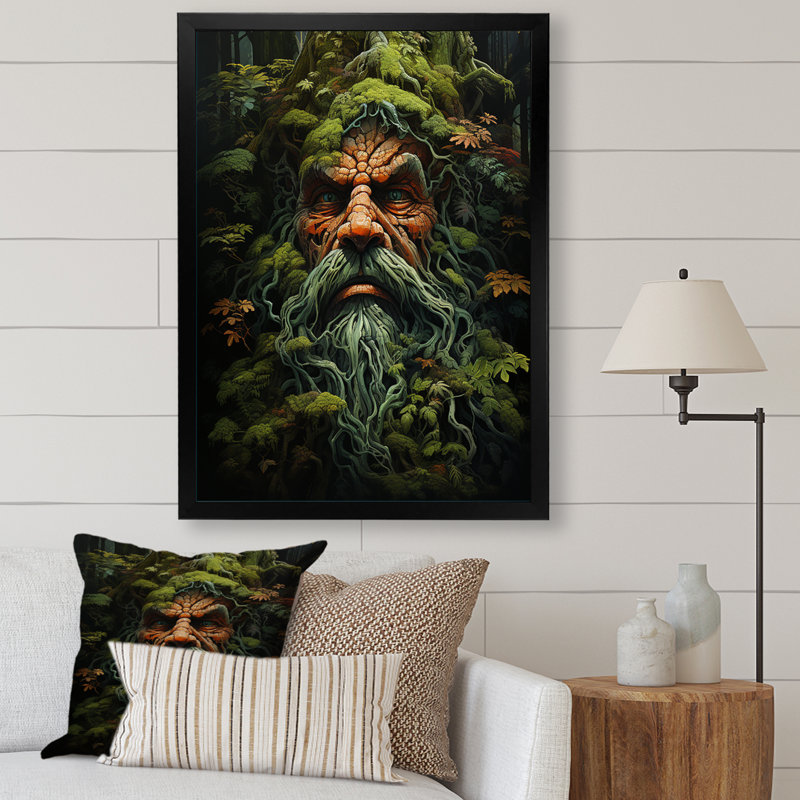 «Redwood Tree», impression sur toile, Cadre photo noir, H 20 po x l 12 po x P 1 po