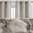 Nazmul Jacquard Slub Texture Semi-Sheer Curtain Panel-122306004-122306006