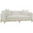 Cream Polyester Blend