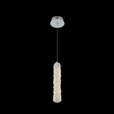 Lina 1 LT Chrome/Clear Pendant Allegri