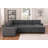 Upholstered Sectional Sleeper Sofa & Chaise-1997424629