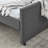 Queen Size Daybed with Drawers Upholstered Tufted Sofa Bed,,with Button on Back and Copper Nail on Waved Shape Arms-434399983