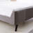 Upholstered Wingback Wooden Platform Bed Frame with Headboard, No Box Spring Needed-148080912