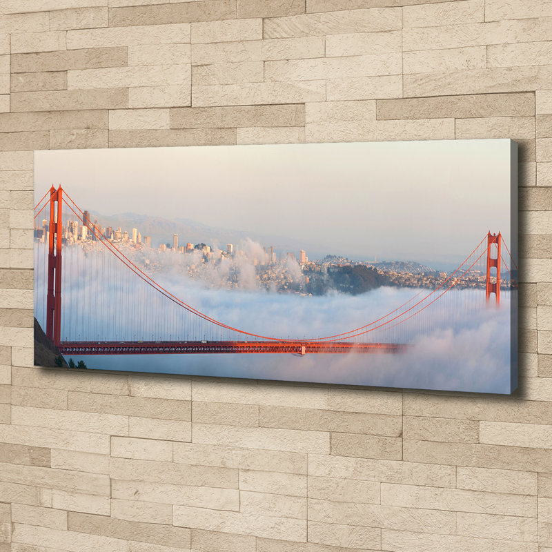 San Francisco Bridge - Wrapped Canvas Print