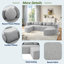 Canapé modulaire à compression Boneless-257505193