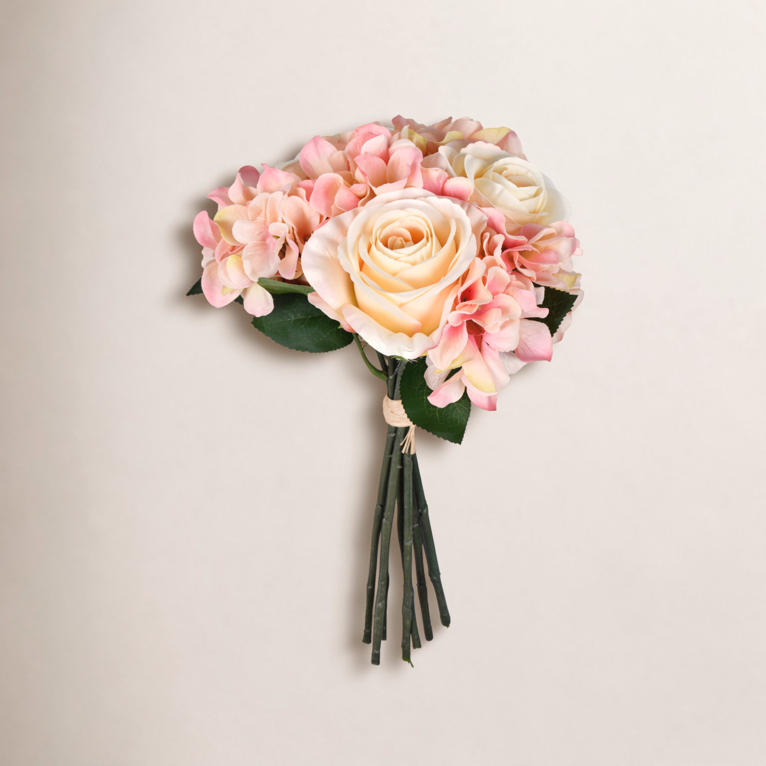 Rose Hydrangea Floral Stems, Pink