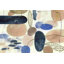 "Leaves and Stones I" par Laura Horn - peinture sur toile tendue