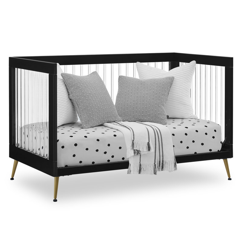 Sloane 4-in-1 Convertible Crib, Ebony/Melted Bronze