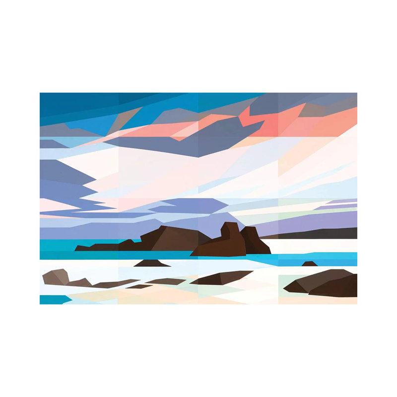 Snow Plains by Jun Youngjin - Wrapped Canvas Print
