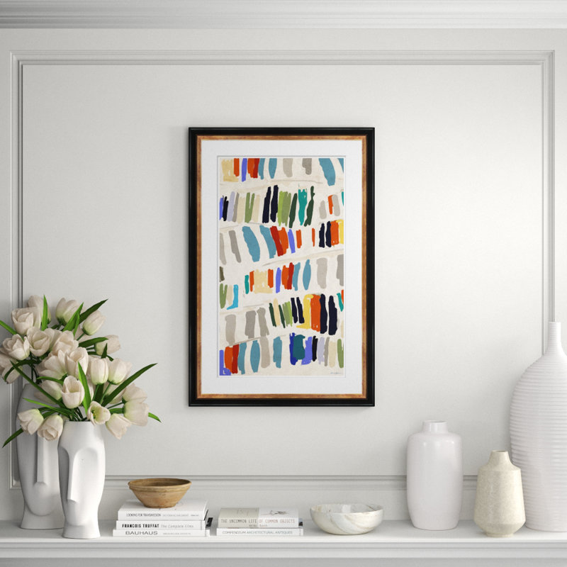 Library, Blue Giclee Print by Dana Gibson