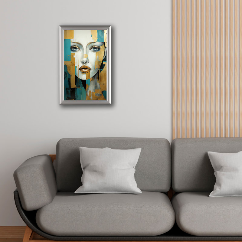 Cadre d'affiche en aluminium Opti Snap - Cadre de présentation mural à profil frontal 1 po avec housse antireflet pour affiches, documents et certifications - (noir - argent et 8,5 x 11 - 11 x 17 pouces)