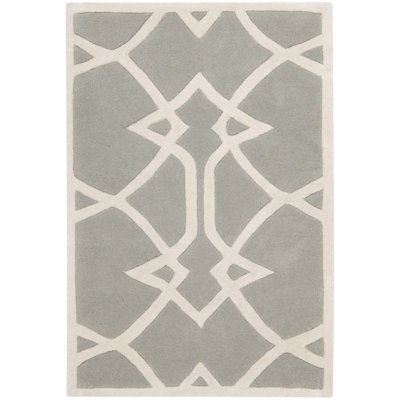 Hamid Hand Tufted Wool Geometric Rug