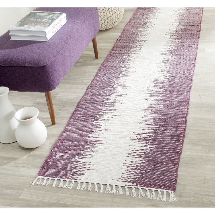 Cayman Hand Woven Cotton Striped Rug