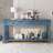 Aiyonna 63" Console Table,Entryway Table,Sofa Table with 3 functional drawers and a bottom shelf-129029597