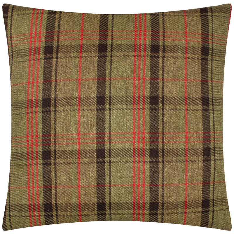 Doliya Abstract Beige Square Cushion Cover