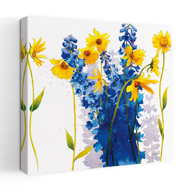 Tres Amigos, art floral contemporain, H 36 po x l 36 po