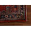 Tapis de couloir géométrique rouge Viss Persian Design noué à la main 4 x 11