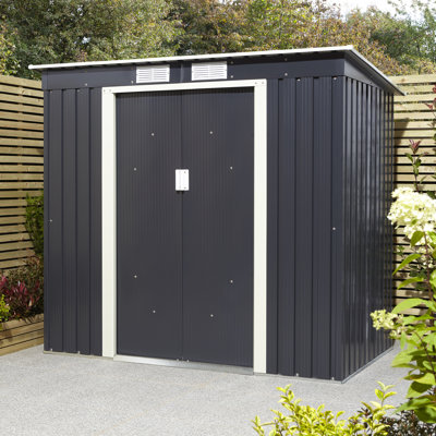 Trentvale 6X4 Metal Pent Shed