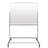 Freestanding Glass Reversible Magnetic Medium - 4' - 6' Glass Board-27245134