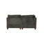 Chaise modulaire 2 pièces en chenille grise, structure en bois pour Peaceful Space House - Chaise en tissu chenille, salle d'étude