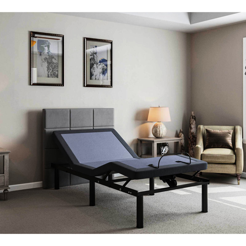 Base de lit simple ajustable - Boîte de mise hors tension d'urgence et 31 pieds Bt2000 avec support de poids de 850 lb