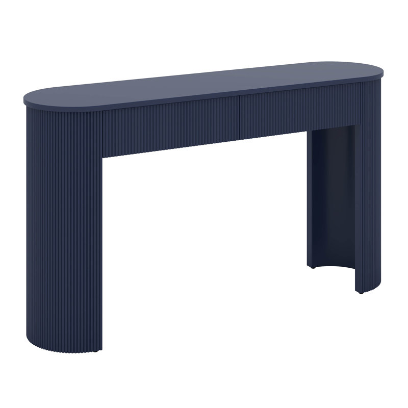 Table de rangement moderne avec rangement, Marine