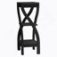 Table d'appoint, côté, bout, support à plante, carré, salon, chambre à coucher, stratifié noir, transitionnel-1954667829