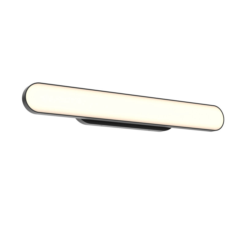 Meuble-lavabo oblong Shift, Noir, H 3 po x l 32 po x P 4,75 po, 34 W