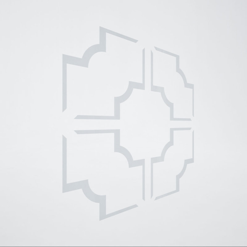 66 panneaux de plafond décoratifs en acrylique très grand format Bradley l 66 7/8 po x H 66 7/8 po x T 1/8 po, blanc, Blanc