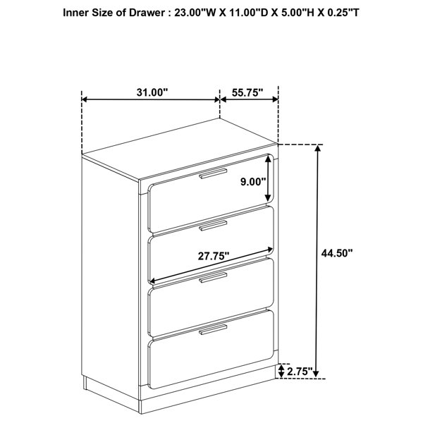 Dimensions du produit