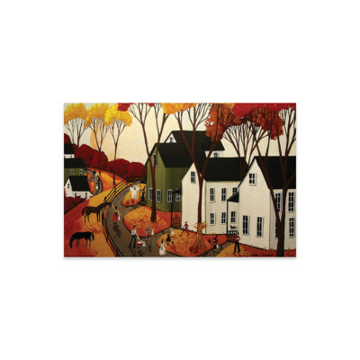 «Early Halloween» par Debbie Criswell - impression non encadrée